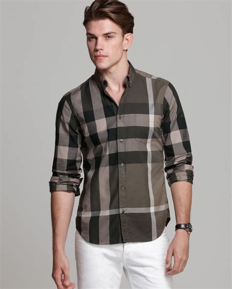 cheap mens burberry shirt|burberry men's shirts 3x.